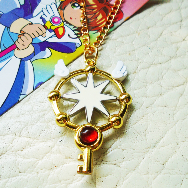 card captor sakura anime necklace