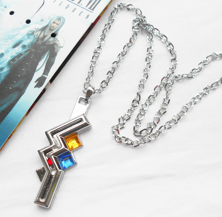 final fantasy anime necklace