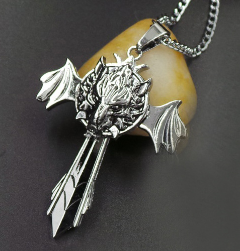 final fantasy anime necklace