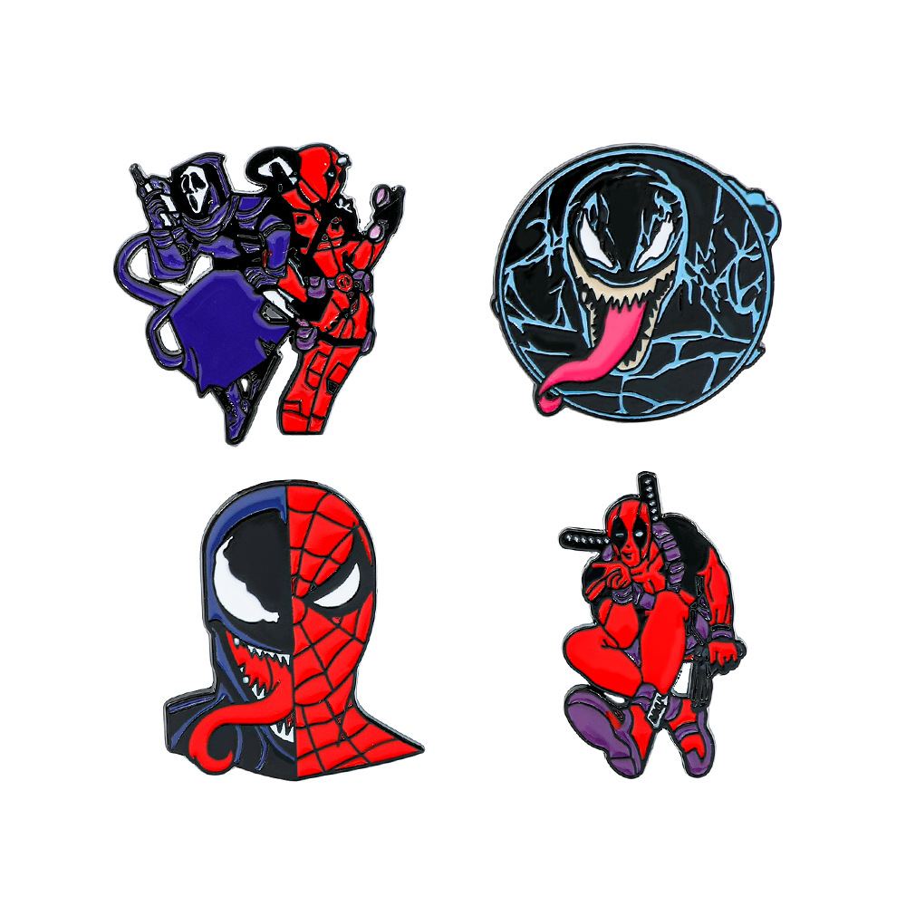 spider man anime pin