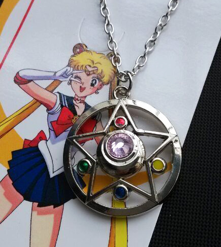 Sailor Moon Crystal anime necklace