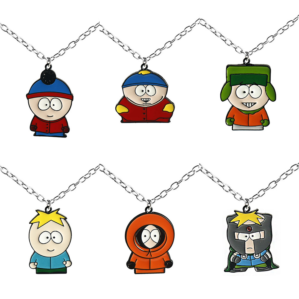 south park anime necklace