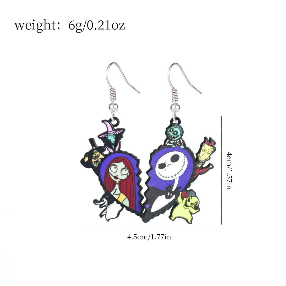 The Nightmare Before Christmas anime earring