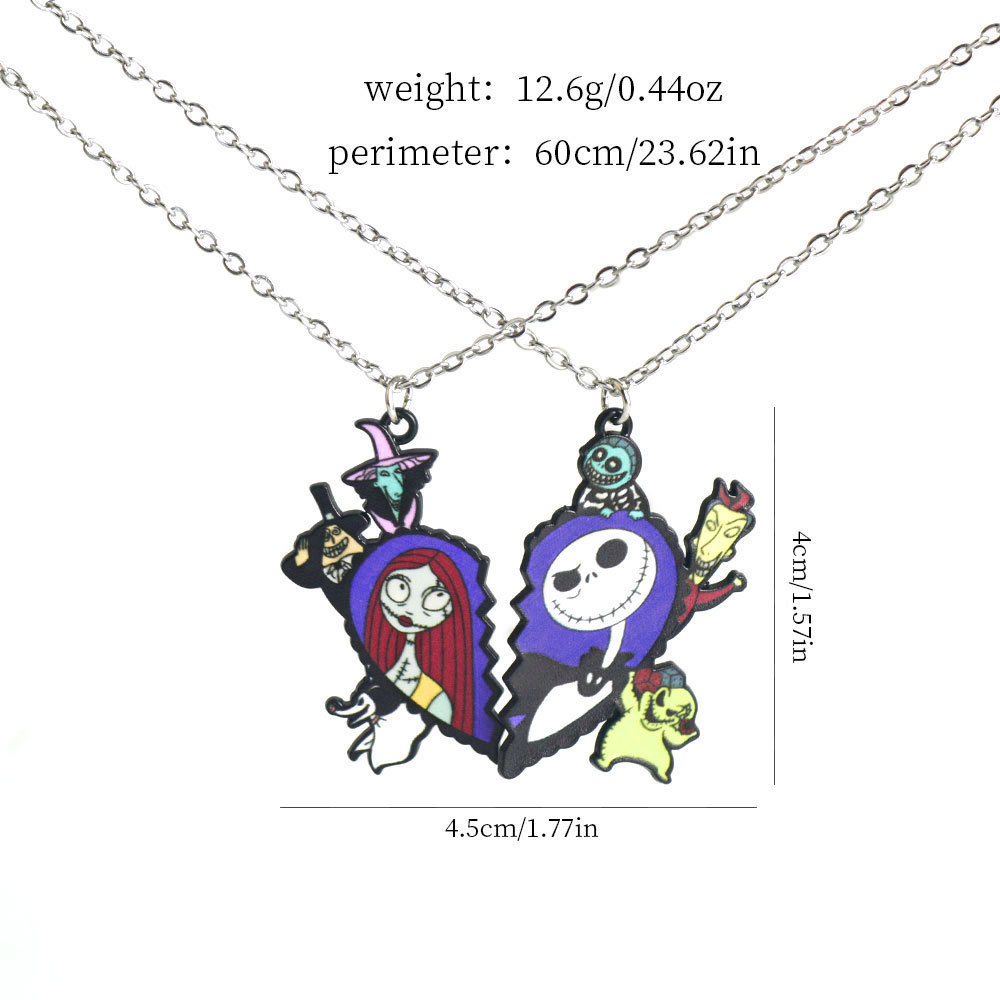 The Nightmare Before Christmas anime necklace