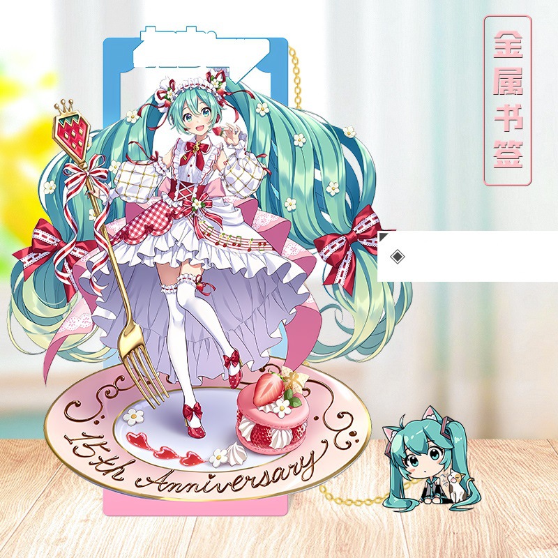 Hatsune Miku anime bookmark