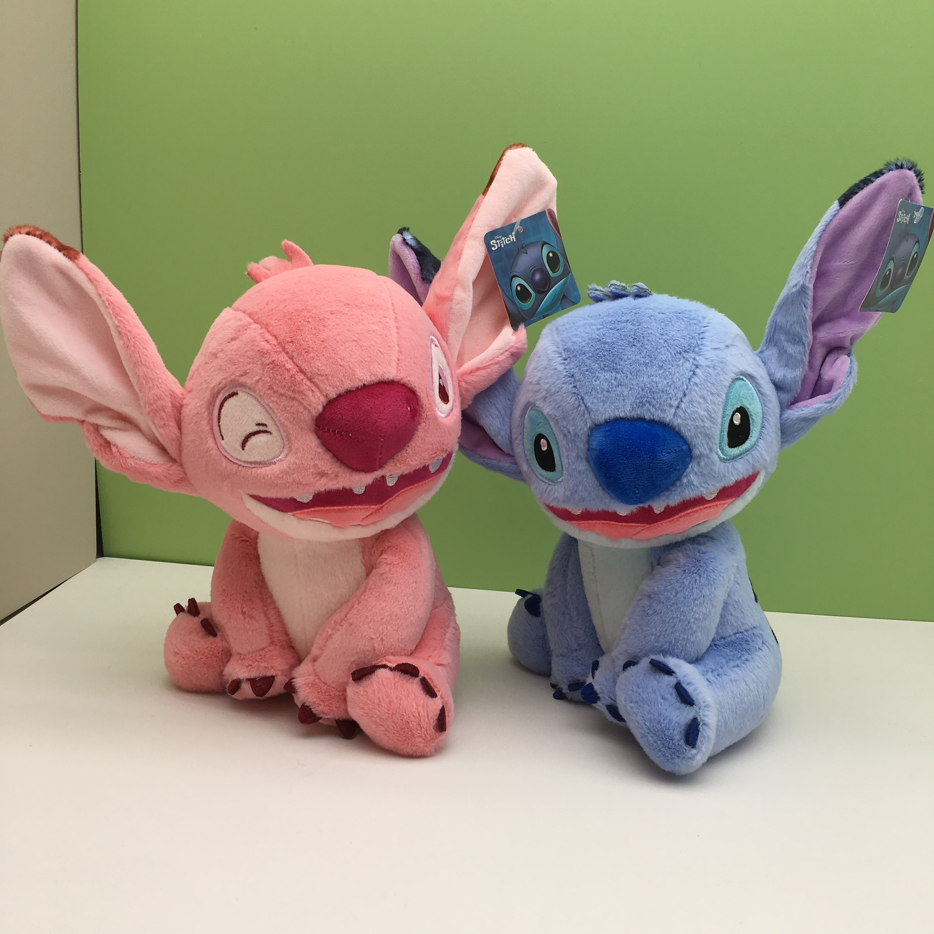 stitch anime Plush toy 23cm 2pcs a set