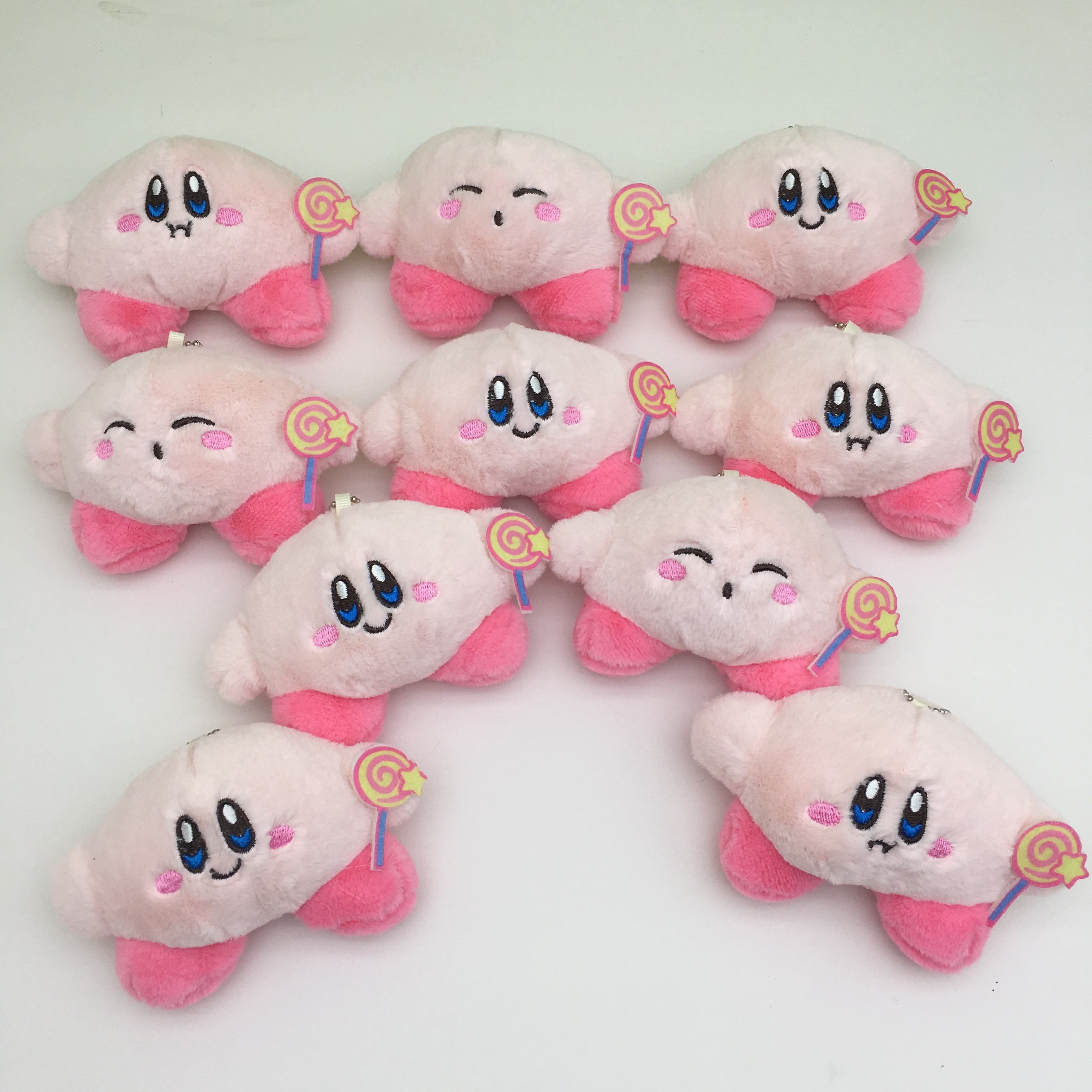 Kirby anime Plush toy 13cm 10pcs a set