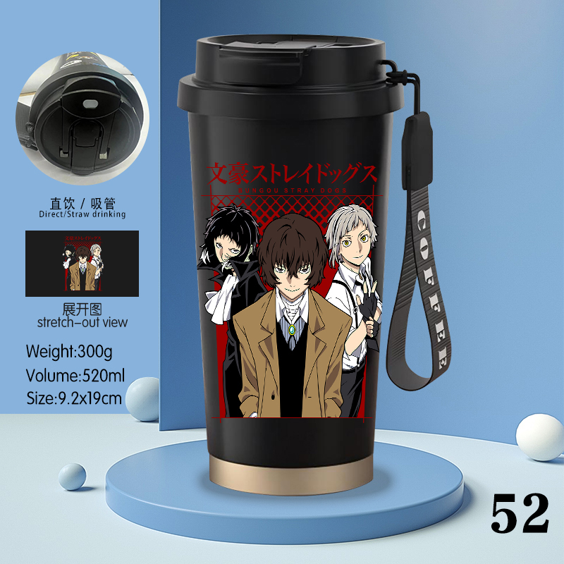 Bungo Stray Dogs anime stainless steel cup