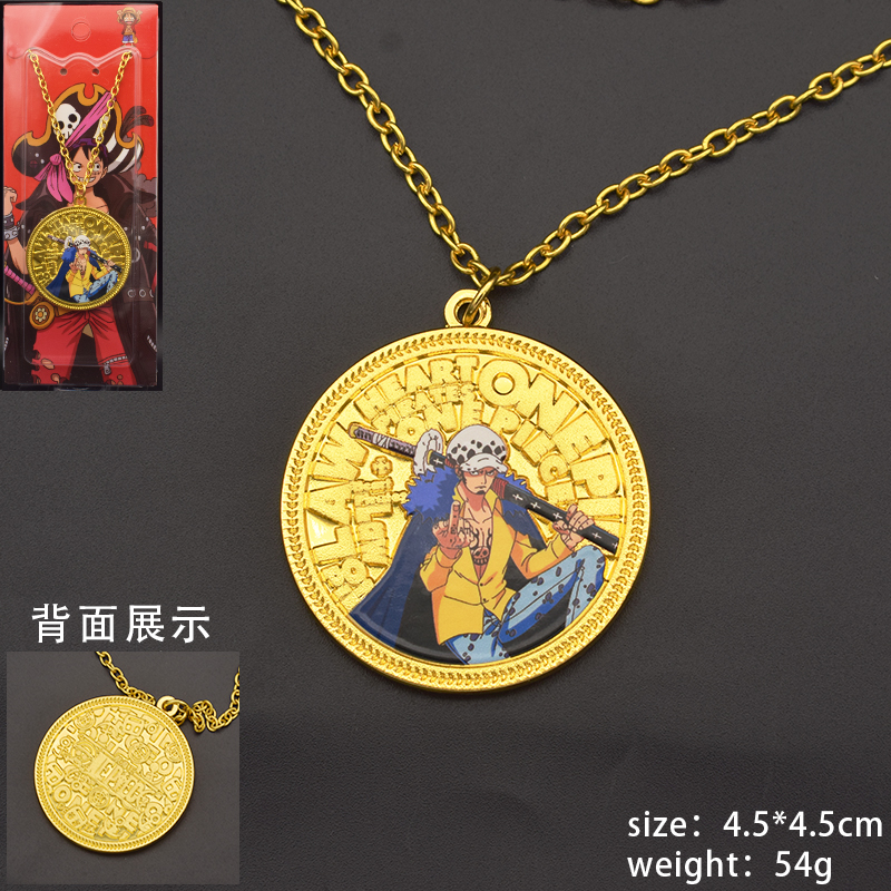 One Piece anime necklace