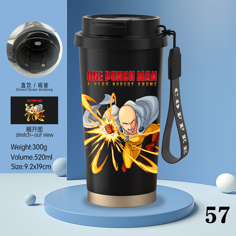 One Piece anime stainless steel cup