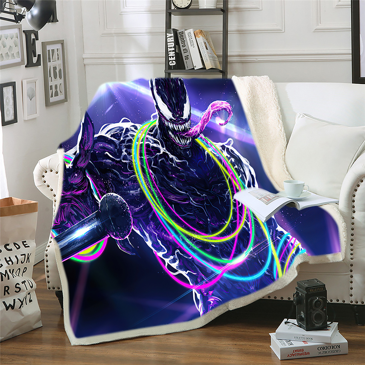 Venom anime blanket 150*200cm