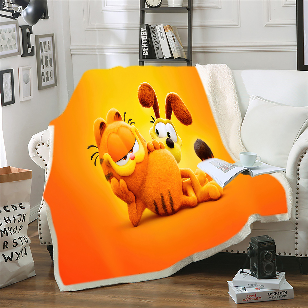 Garfield anime blanket 150*200cm