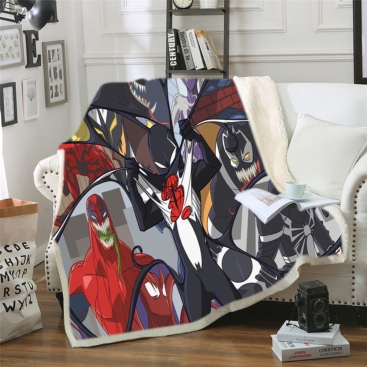 Venom anime blanket 150*200cm