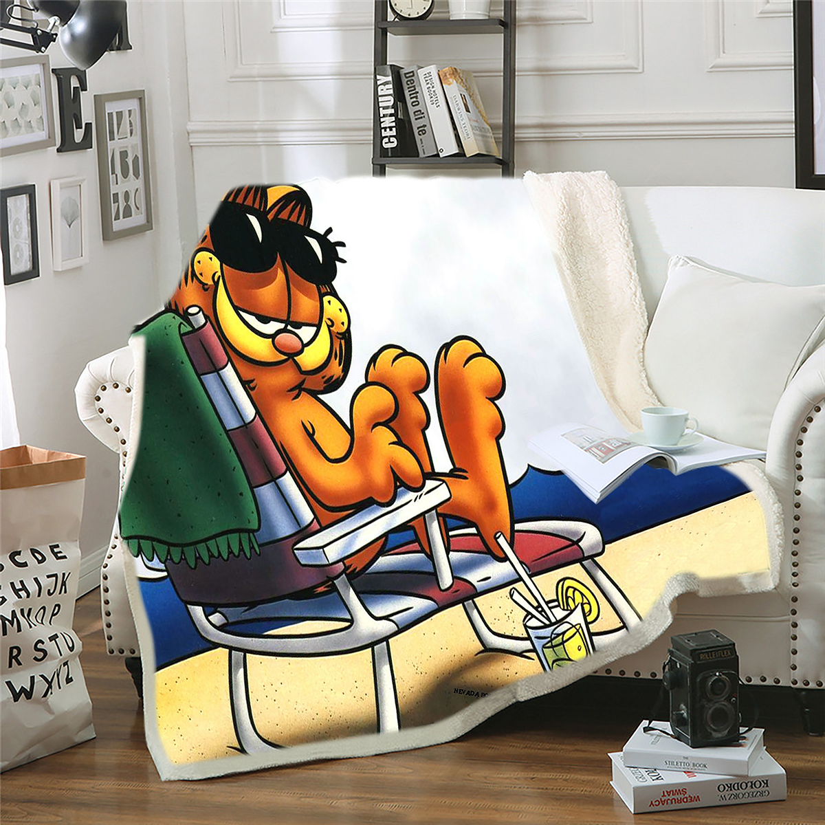 Garfield anime blanket 150*200cm