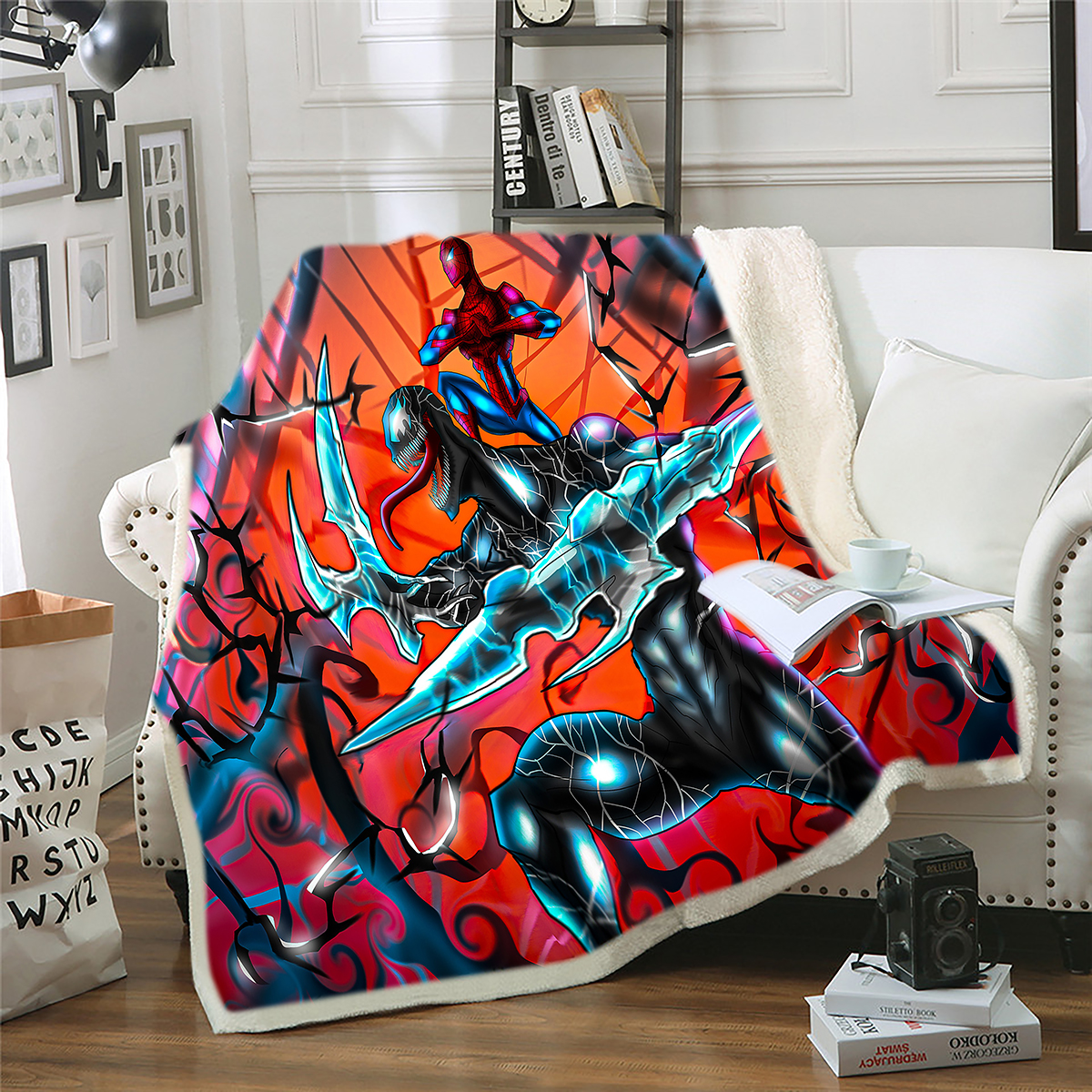 Venom anime blanket 150*200cm