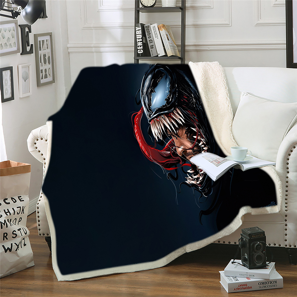 Venom anime blanket 150*200cm