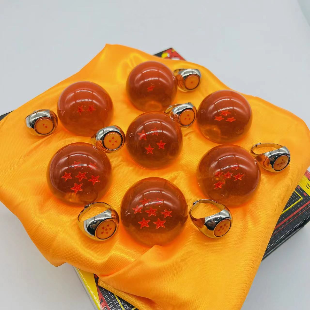 Dragon ball anime ball+ring 14 pcs a set