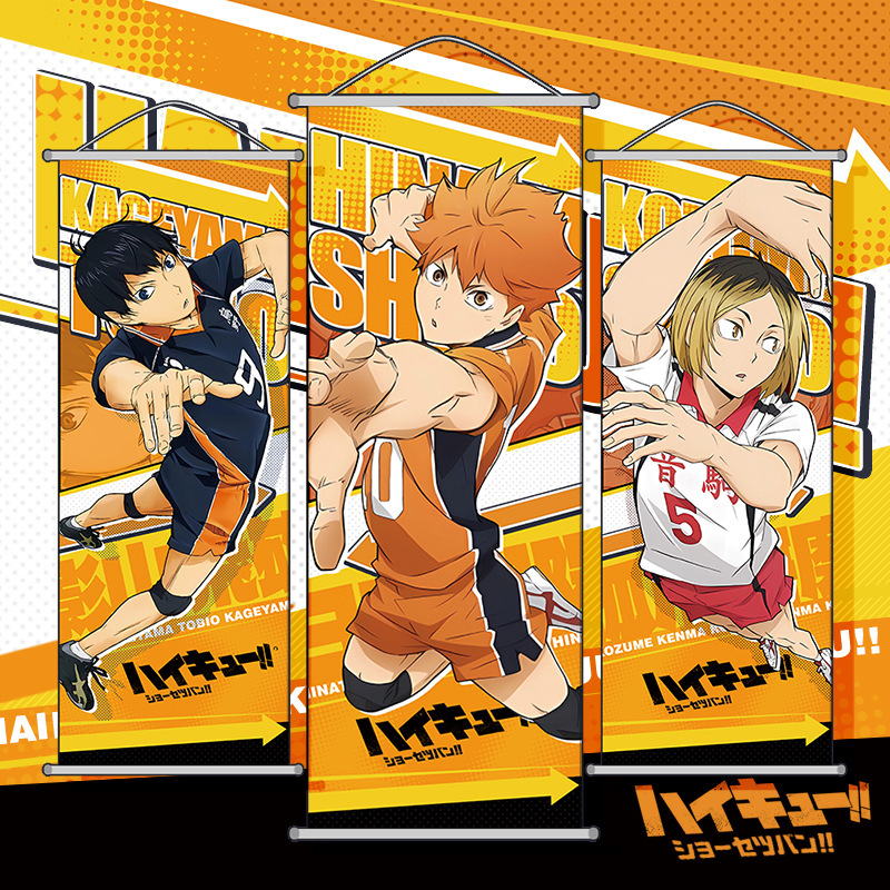 Haikyuu anime wallscroll 25*70cm