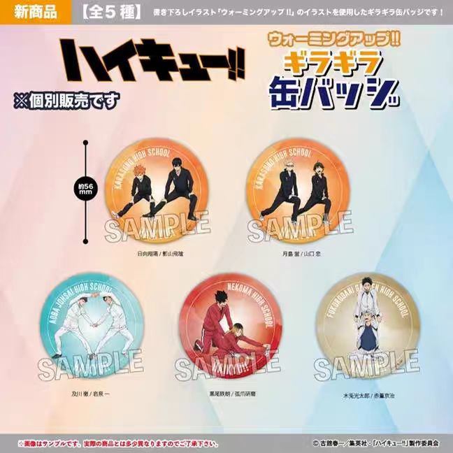 Haikyuu anime pin