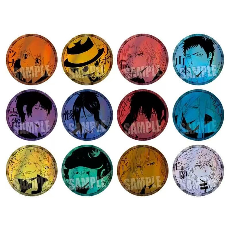 hitman reborn anime pin 12pcs a set