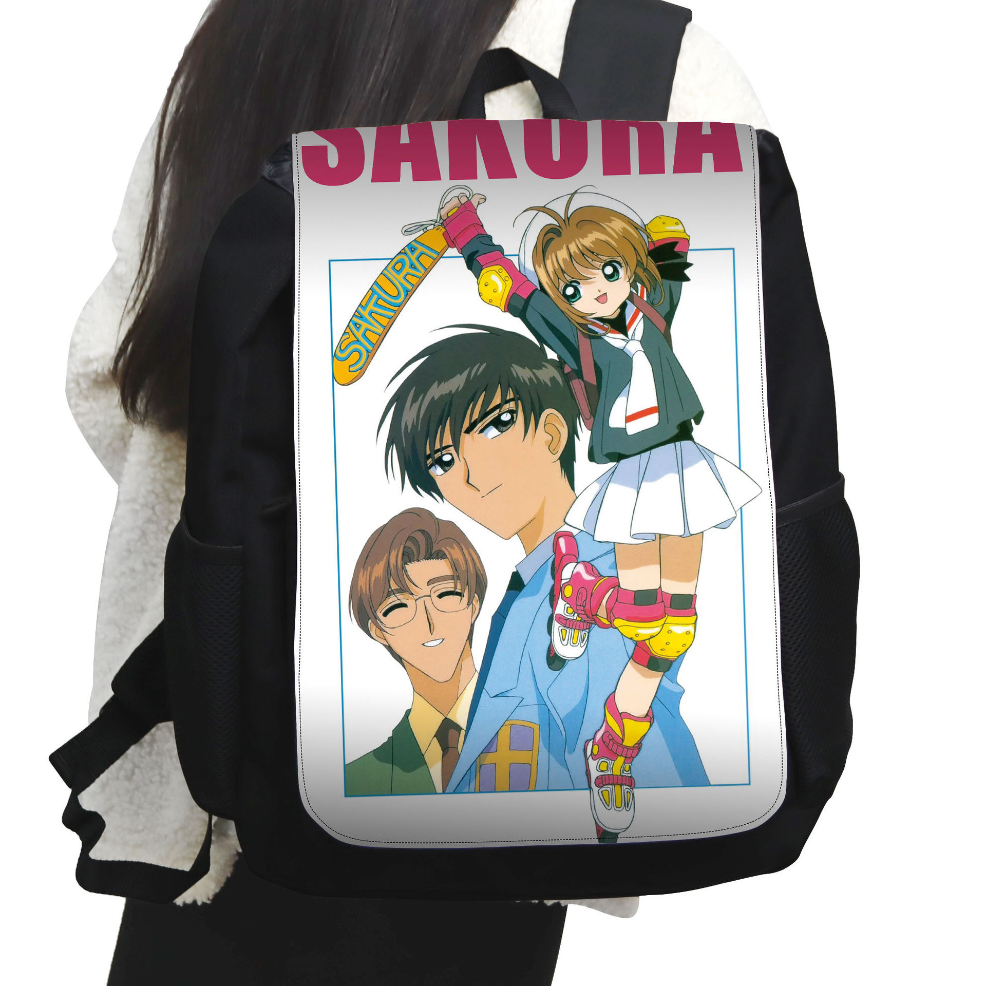 card captor sakura anime backpack 41*36cm