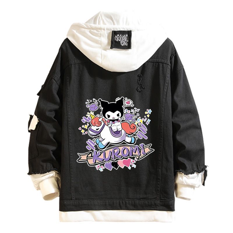 Kuromi anime hoodie