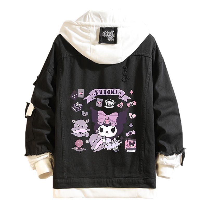 Kuromi anime hoodie