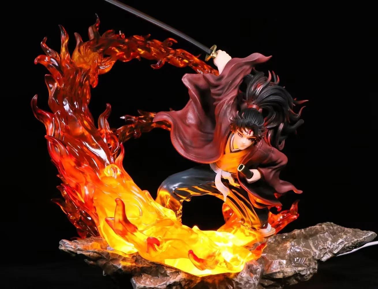 Demon slayer kimets anime figure 33cm