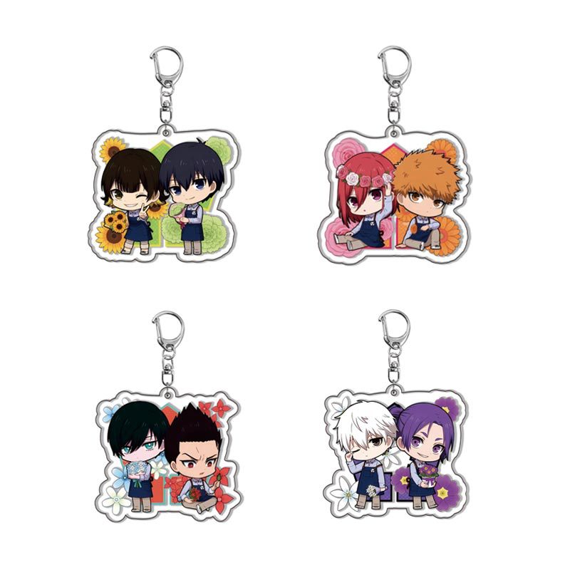 Blue Lock anime keychain