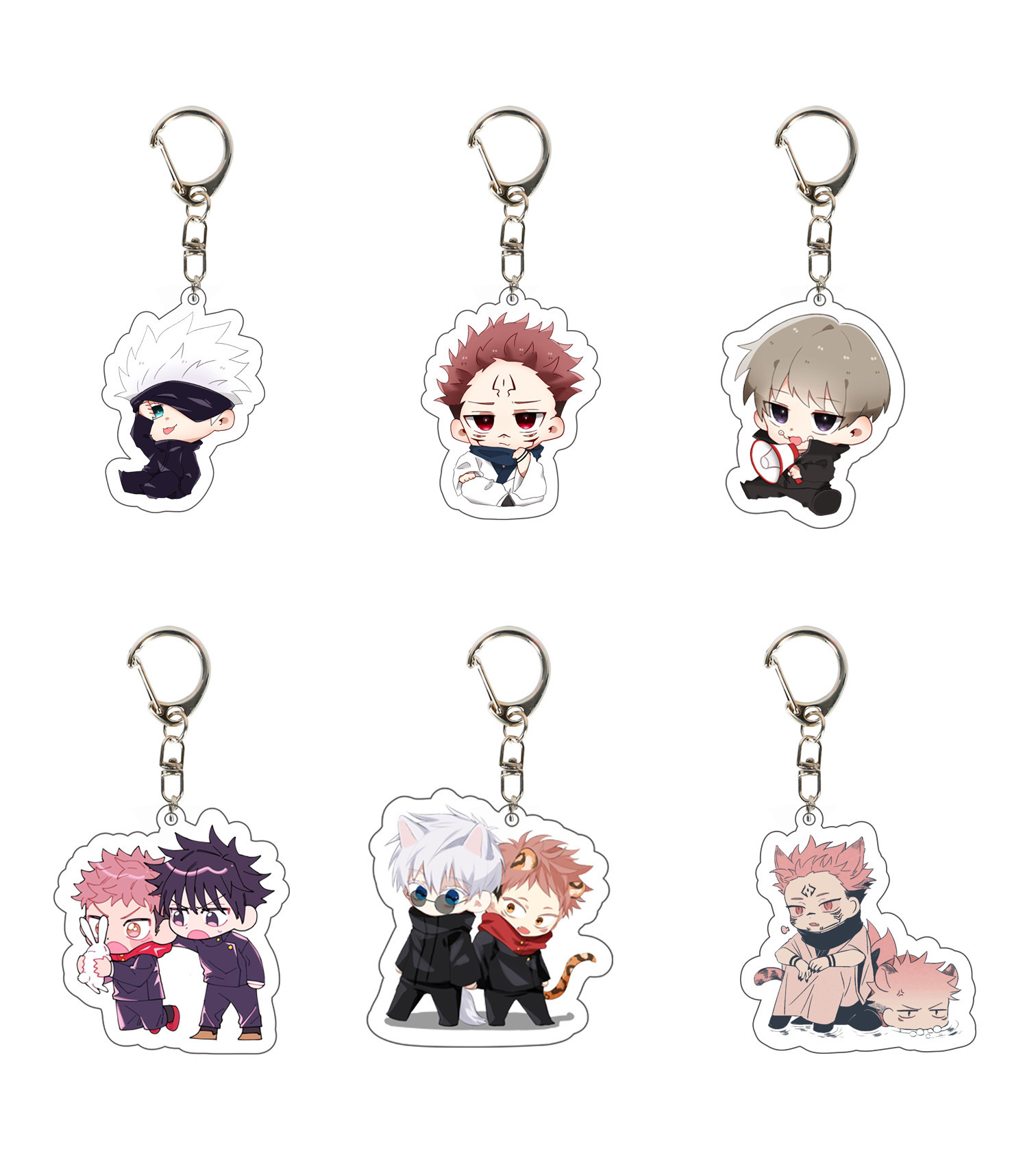 Jujutsu Kaisen anime keychain