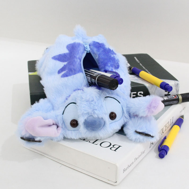 stitch anime plush pencil case  25*12*6cm