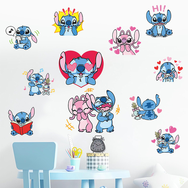 stitch anime 3D stickers  60*40cm