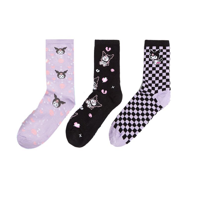 Kuromi anime socks