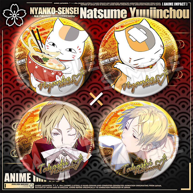 natsume yuujinchou anime pin