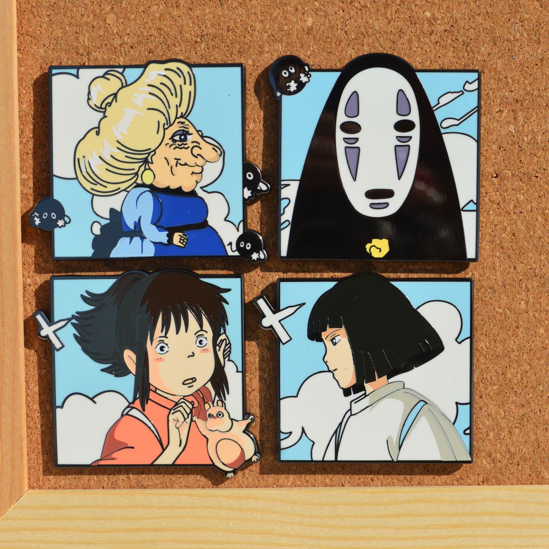 Spirited Away anime pin