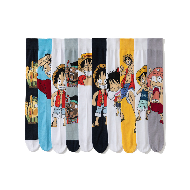 One Piece anime socks