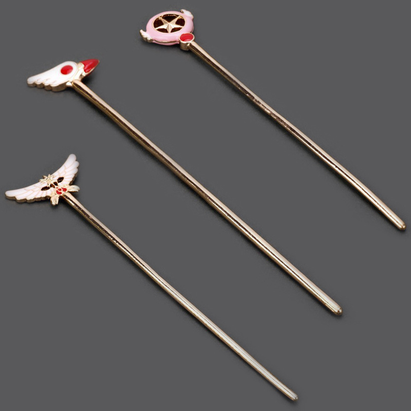 card captor sakura anime hairpin