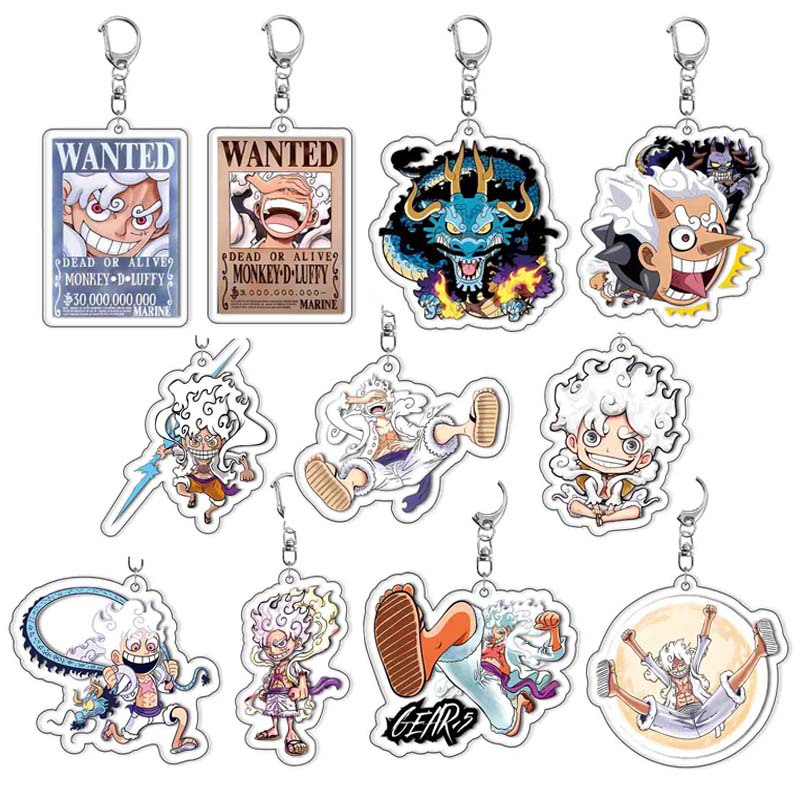 One Piece anime keychain