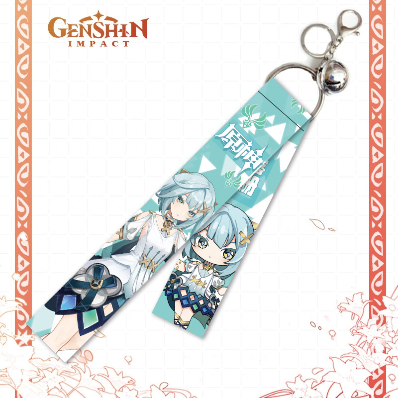 Genshin Impact anime keychain