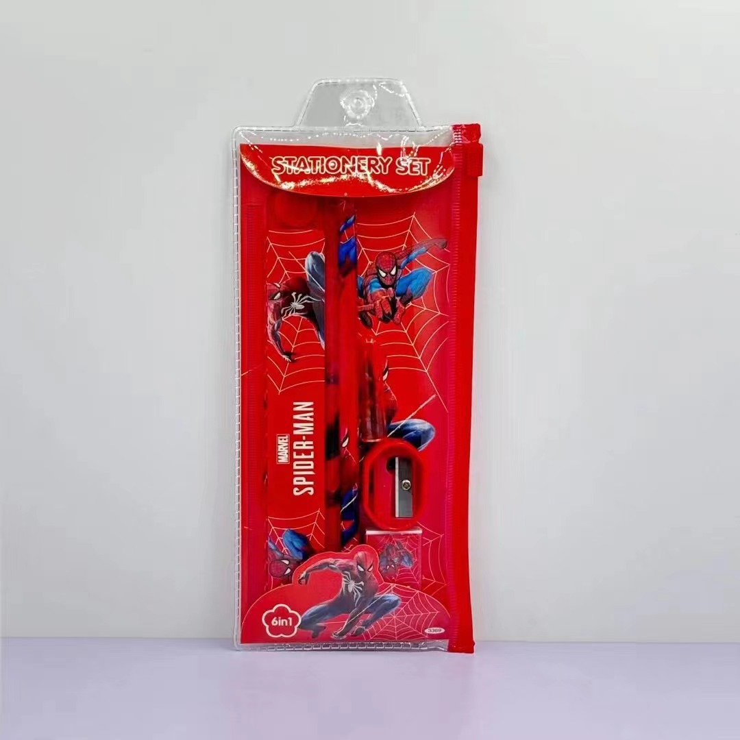 spider man anime stationery set 10pcs a set