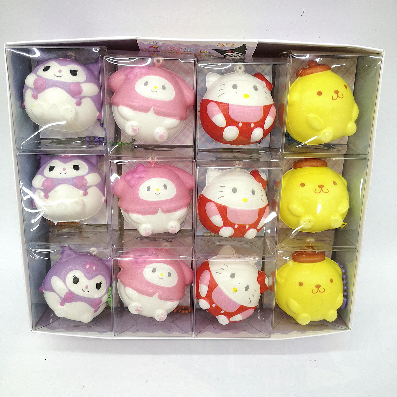 Kuromi anime toys 24 pcs a set