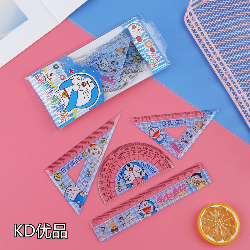 Doraemon anime ruler set 10 pcs a set