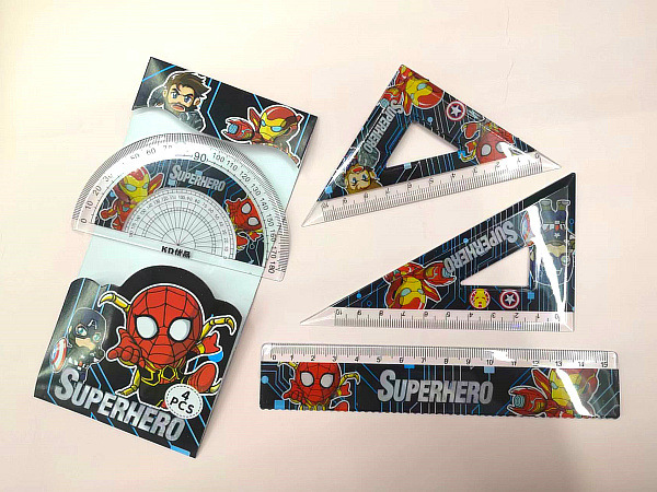 spider man anime ruler set 10 pcs a set