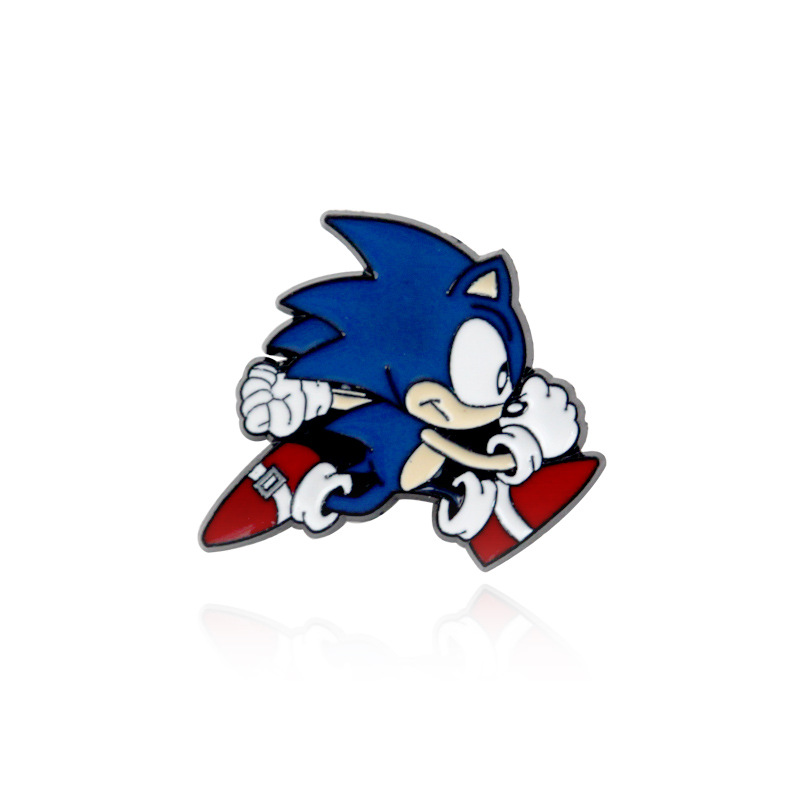 Sonic anime pin