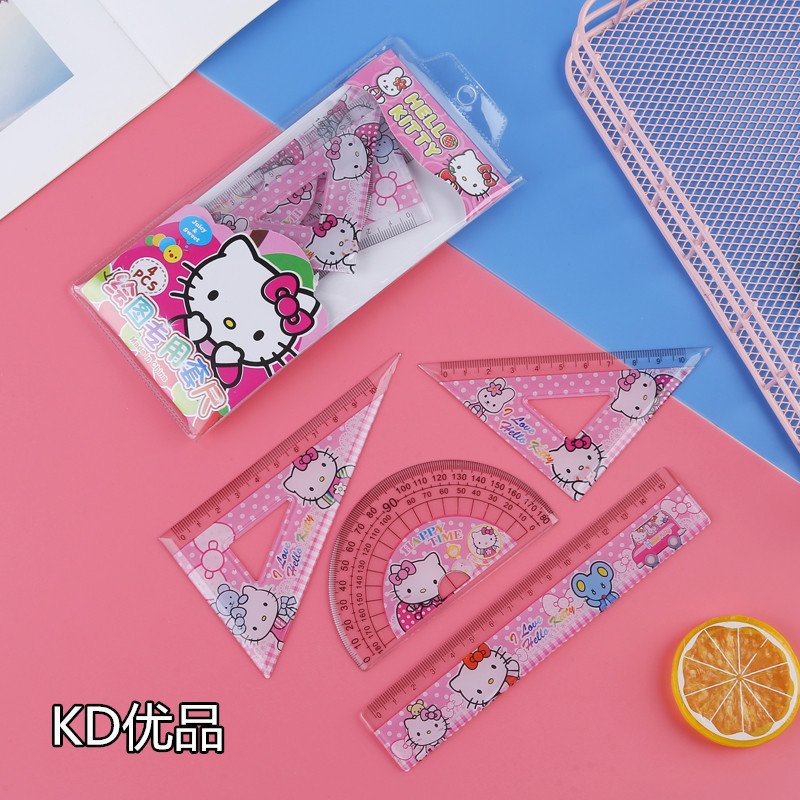 hello kitty anime ruler set 10 pcs a set