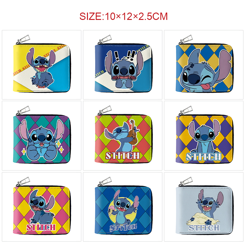 stitch anime wallet