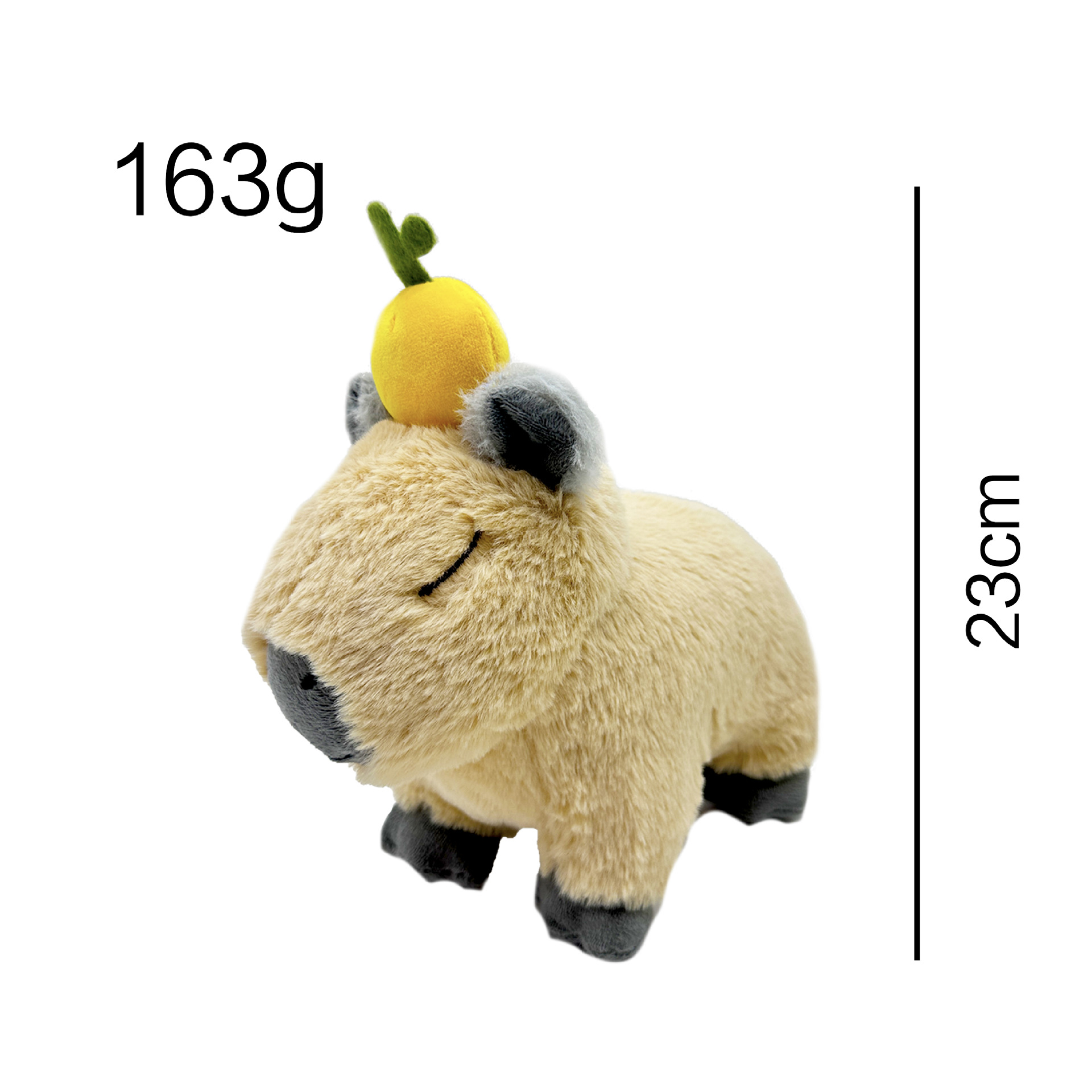 Oranges Capybara anime plush doll