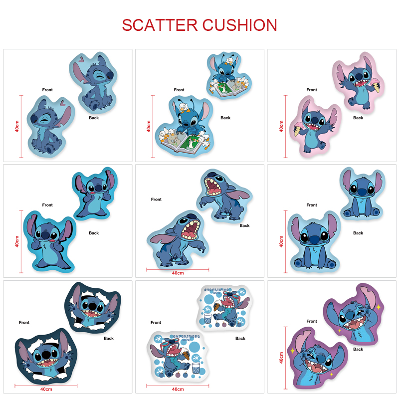 stitch anime cushion 40cm