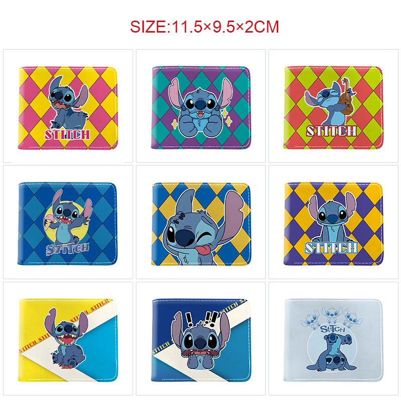 stitch anime wallet