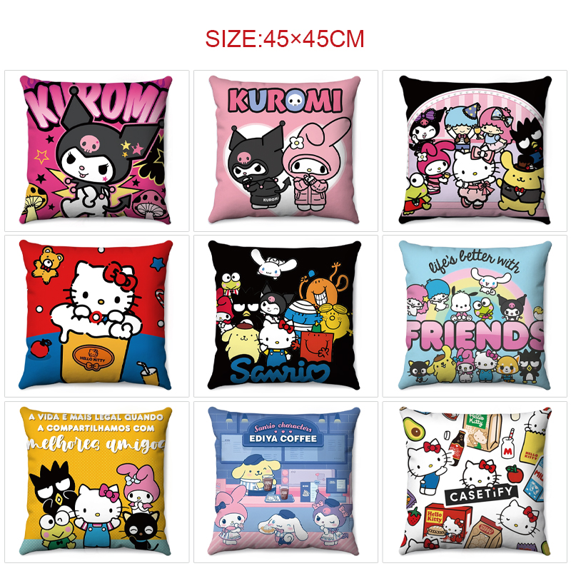 Kuromi anime cushion 45*45cm